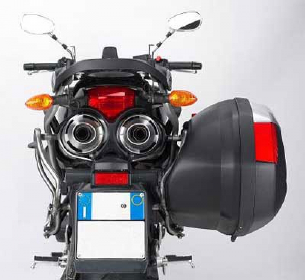 Givi V35 MonoKey@Side Koffersatz komplett mit Trägersystem - Honda CB650F (14-18), CBR650F (14-16)